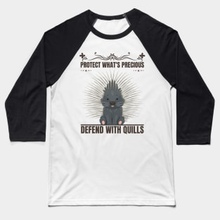 Porcupine Baseball T-Shirt